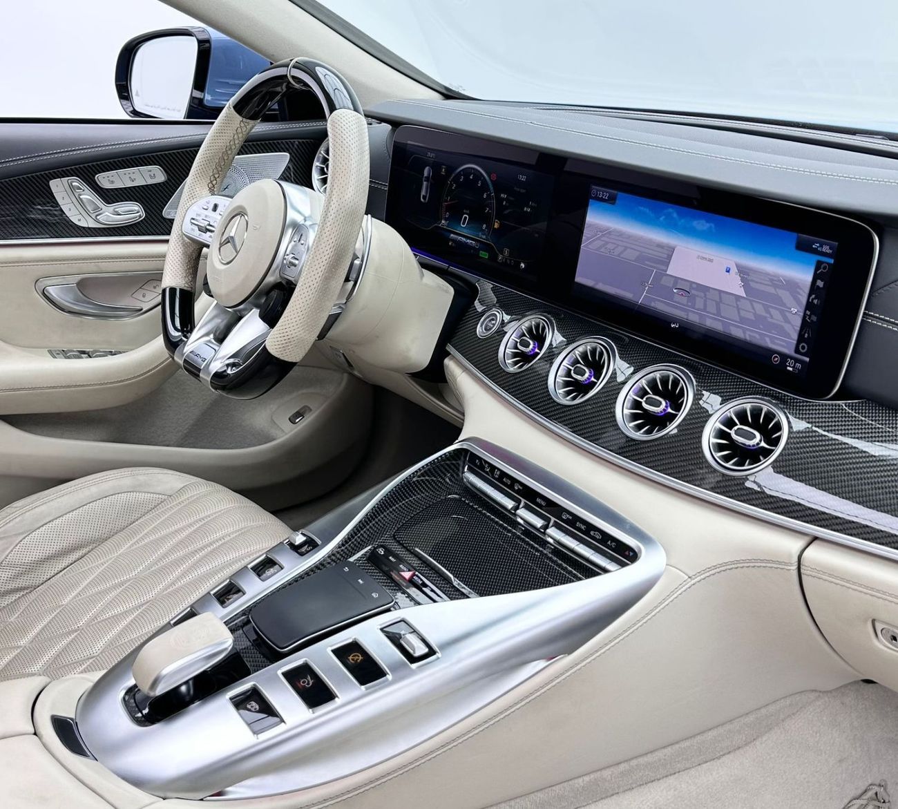 مرسيدس بنز ايه ام جي جي تي 53 2019 Mercedes-AMG GT53, 1 Year Unlimited Km Warranty, Mercedes Full Service History, GCC