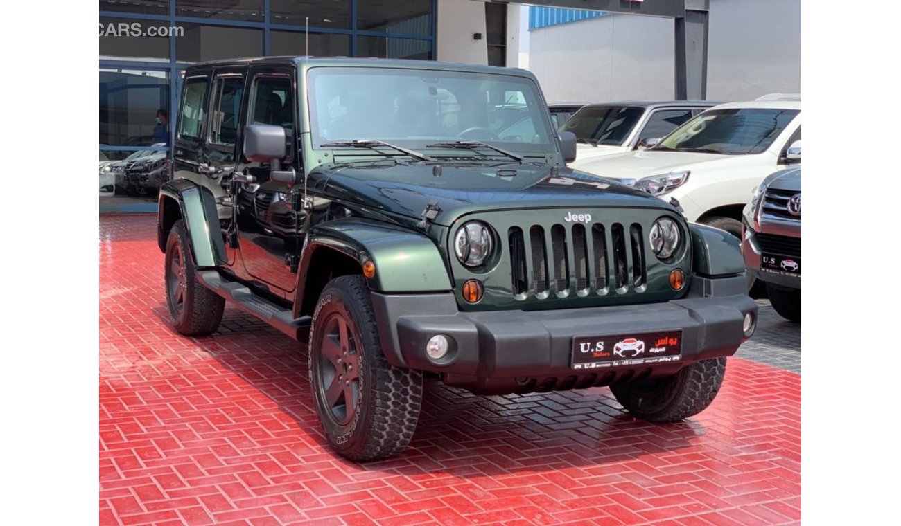 جيب رانجلر 4 DOOR SAHARA UNLIMITED GCC 2011 SINGLE OWNER AGENCY MAINTAINED IN MINT CONDITION