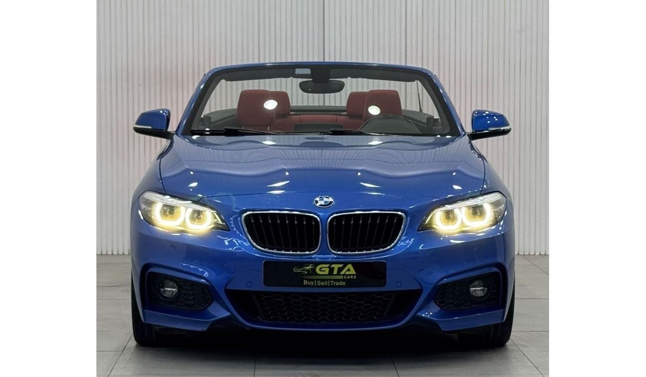 BMW 220i M-Sport 2.0L 2018 BMW 220i M-Sport Convertible, Warranty, Full Service History, Low Kms, GCC