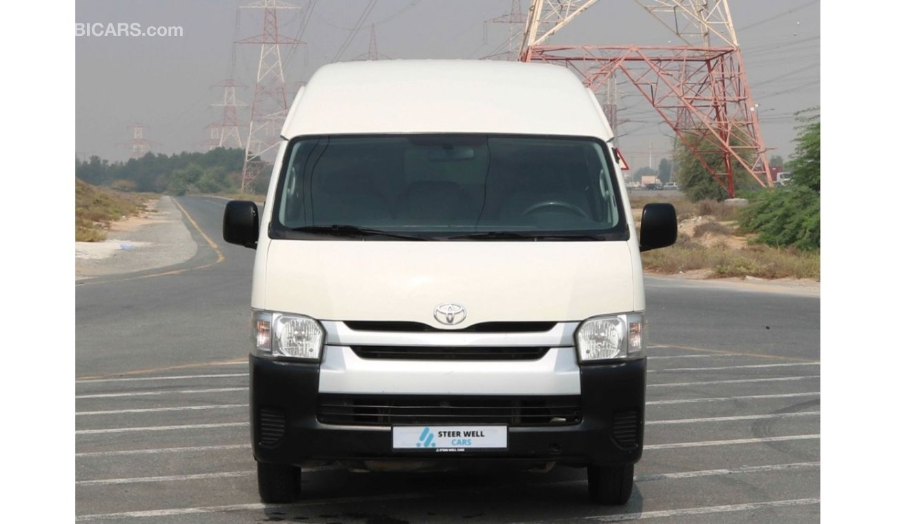 Toyota Hiace 2016 | TOYOTA HIACE MULTIPURPOSE DELIVERY VAN WITH GCC SPECS AND EXCELLENT CONDITION