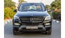 مرسيدس بنز ML 400 MERCEDES ML400 - 2015 - GCC - ASSIST AND FACILITY IN DOWN PAYMENT- 1950 AED/MONTHLY- 1 YEAR WARRANTY