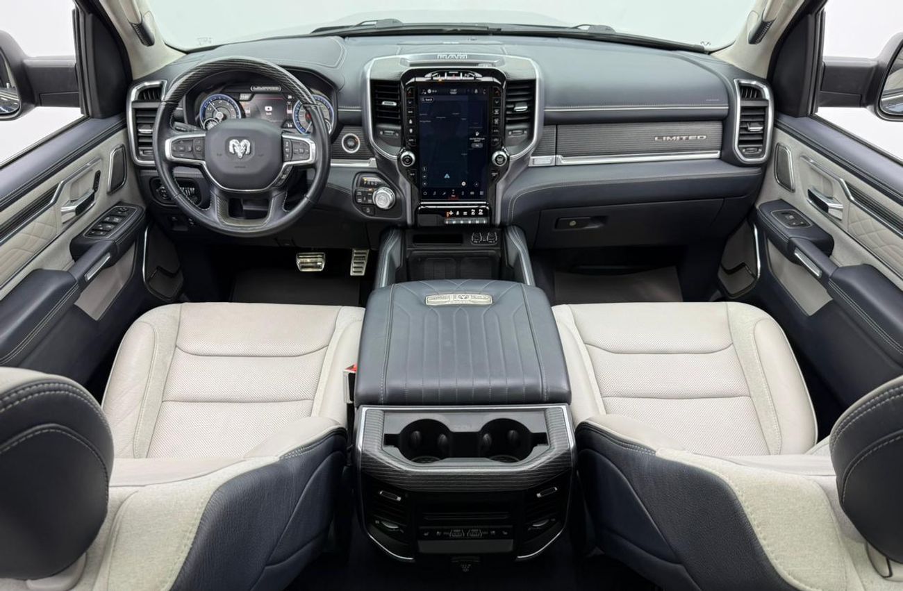 رام 1500  2022 Dodge RAM 1500 Limited, 2027 Dodge Warranty + Service Pack, Full Dodge Service History, G