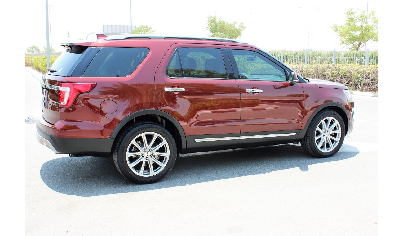 Ford Explorer Limited 2016, GCC, FSH Warranty from Al Tayer