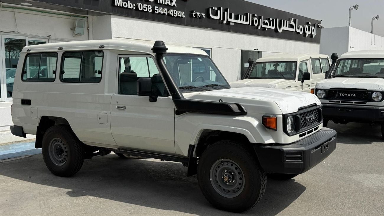Toyota Land Cruiser 70 LAND CRUISER HARDTOP LC78 4.2L DIESEL 2024 MODEL YEAR WHITE COLOR