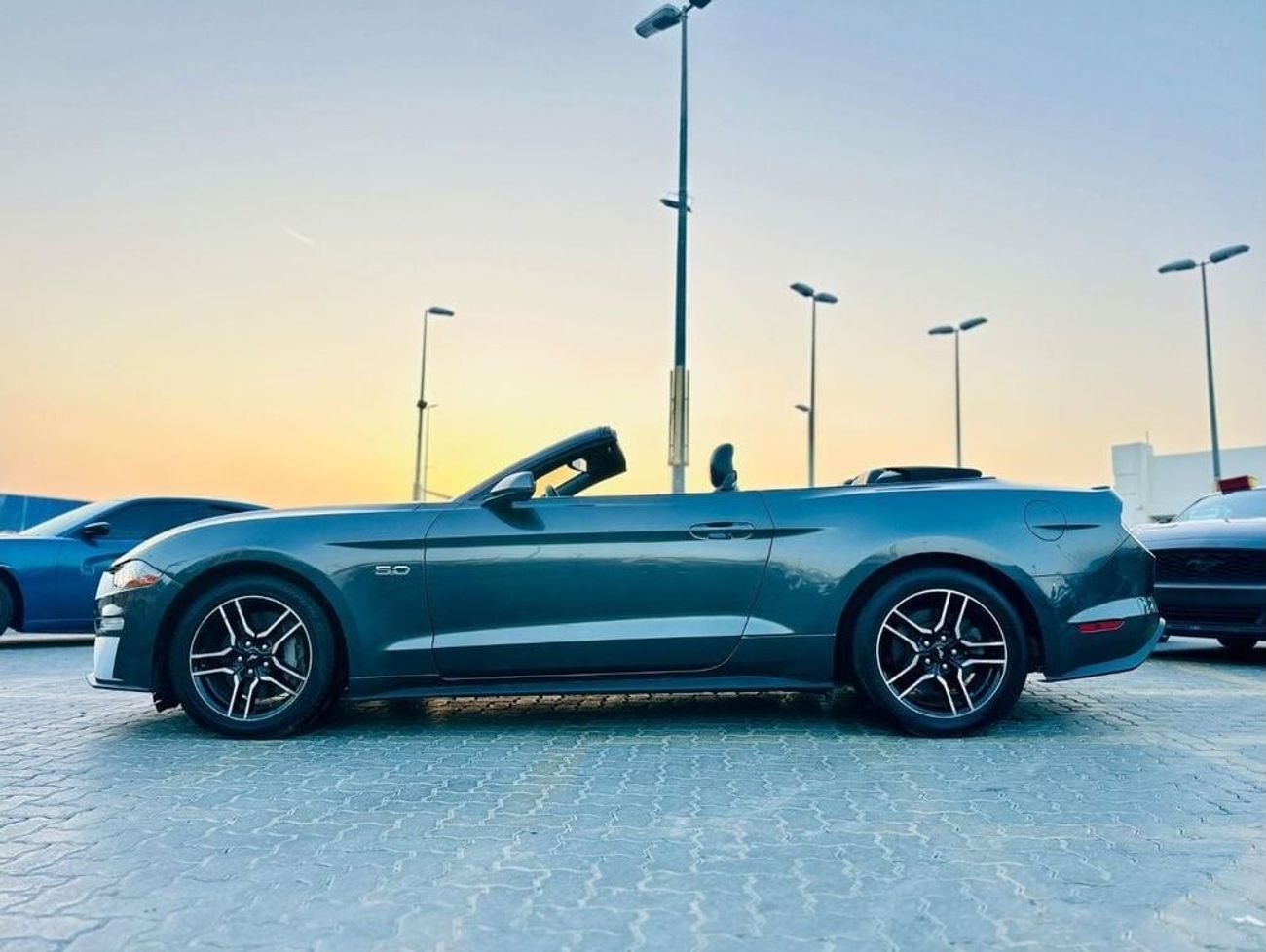 فورد موستانج GT Premium Convertible | Monthly AED 1680/- | 0% DP | Fog Lights | Paddle Shifters | # 18568