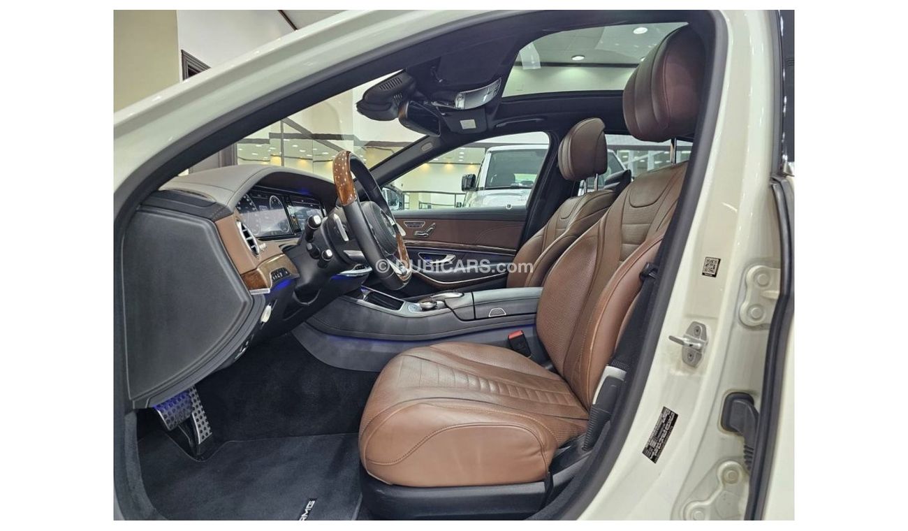 مرسيدس بنز S 400 MERCEDES S400 AMG GCC 2016 FULLY LOADED SINGLE OWNER WITH FULL AGENCY SERVICE IN VERY MINT CONDITION