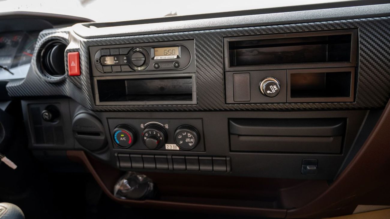 هينو 500 J08E-WF, Turbocharged Diesel