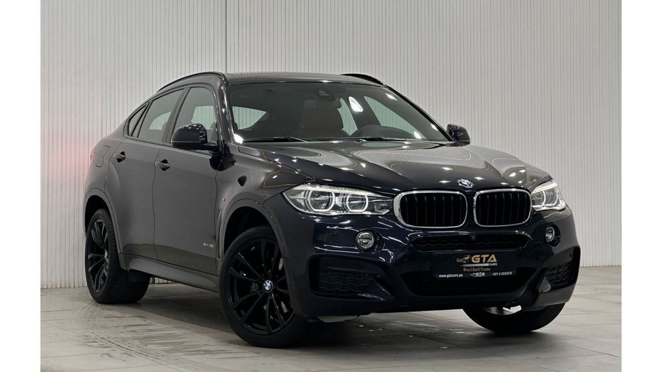 BMW X6 35i M Sport 2018 BMW X6 xDrive35i M-Sport, 2027 BMW Service Contract, Warranty, Low Kms, GCC