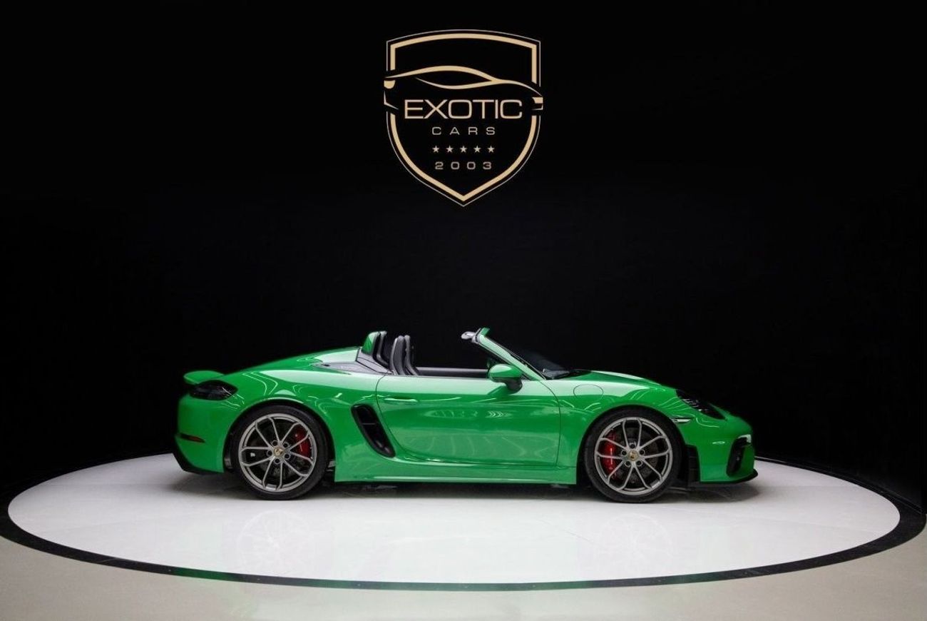 بورش 718 سبيدر WARRANTY AUG 2026