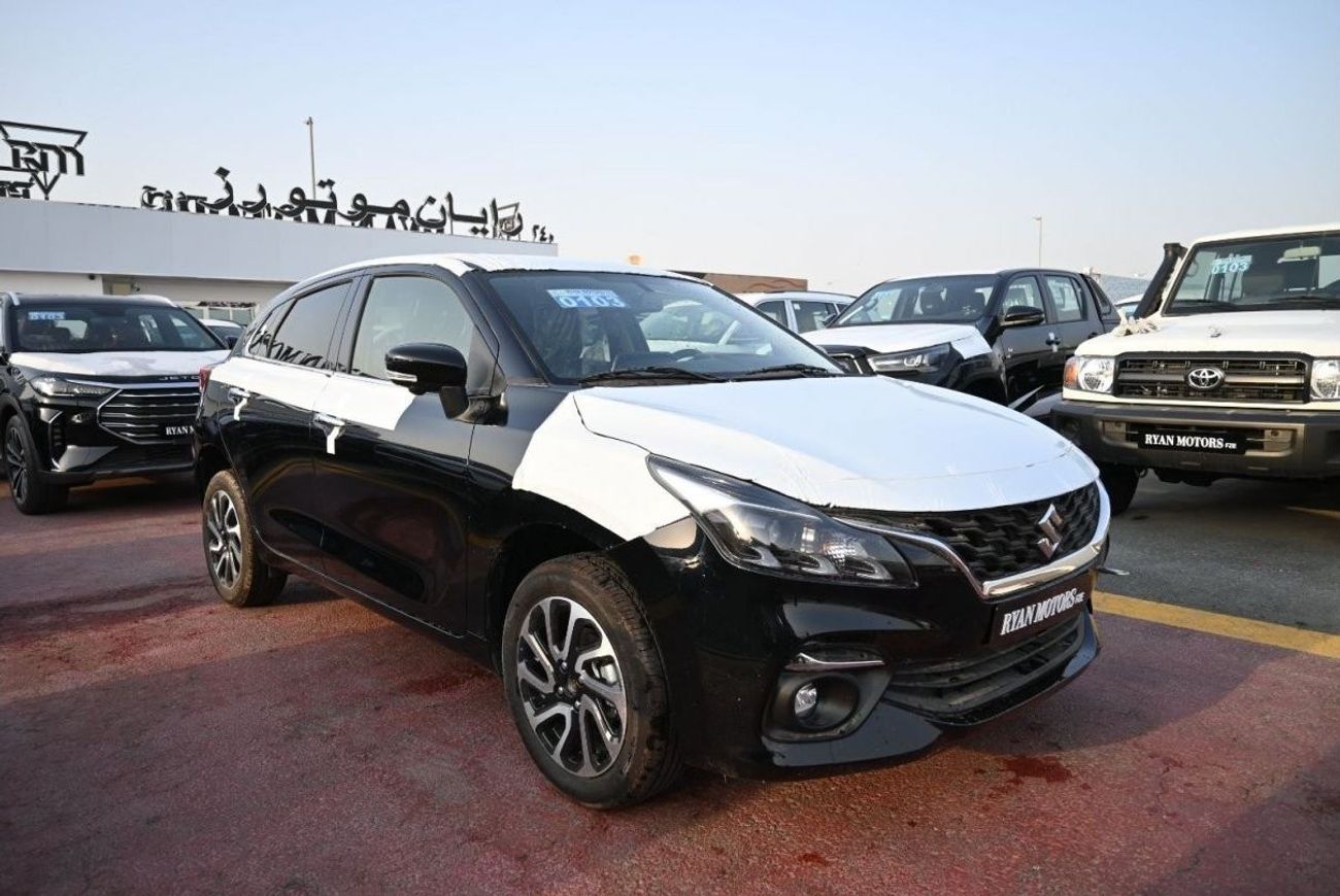 سوزوكي بالينو Suzuki Baleno GLX 1.5L Petrol, Hatchback, FWD, 5Doors Features: 360 Camera, HUD, Cruise Control, Pus