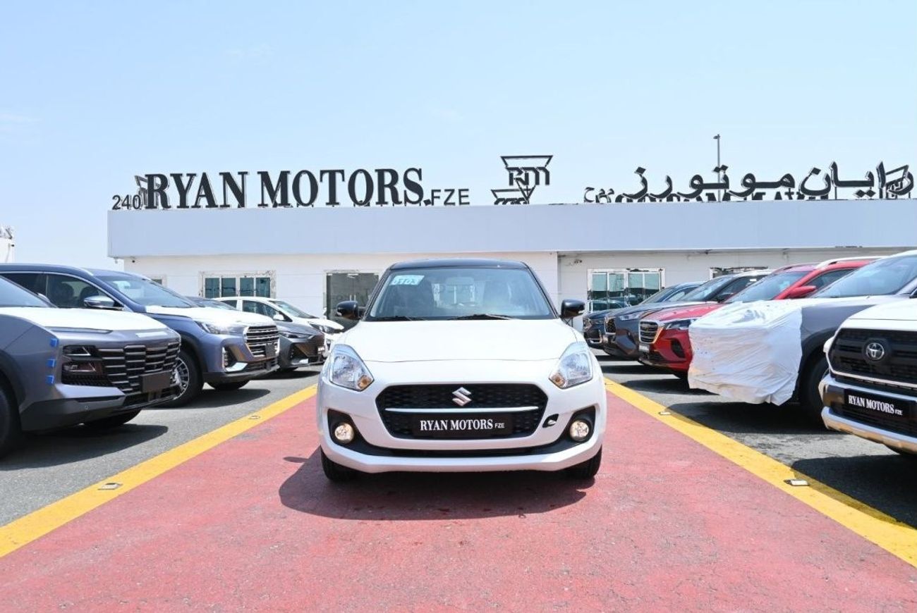 سوزوكي سويفت Suzuki Swift 1.2L Petrol, Color White Dual Tone, Model 2024