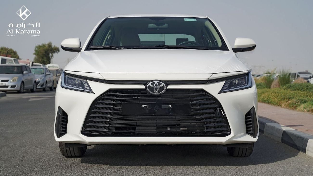 Toyota Yaris E 1.5L Petrol Engine with Automatic Transmission - GCC Specification - Touch Screen Media Player