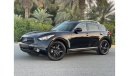 Infiniti QX70 Luxury Plus 2014 GCC model, full option, without accidents, 6 cylinders, with sunroof