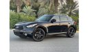 إنفينيتي QX70 لاكجري بلس موديل 2014 خليجي فل اوبشن بدون حوادث 6 سلندر مع فتحة سقف