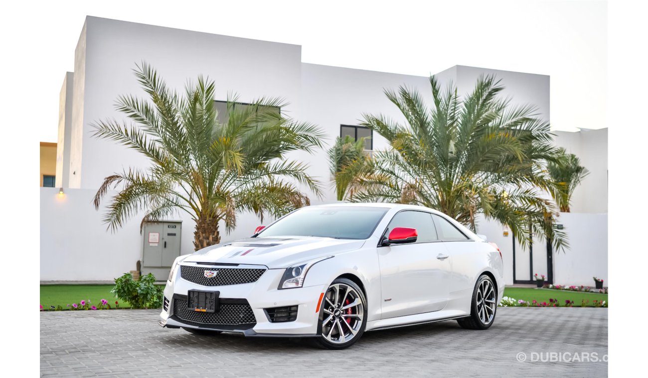 كاديلاك ATS V Coupe - Championship Edition! - Fully Loaded! - Striking 464 HP! - Only 2,526 P.M