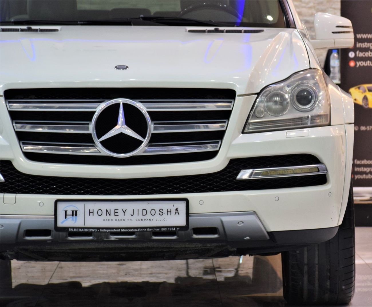 Mercedes-Benz GL 500 EXCELLENT DEAL for our Mercedes Benz GL500 AMG ( 2012 Model ) in White Color GCC Specs