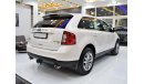 Ford Edge EXCELLENT DEAL for our Ford Edge LIMITED AWD ( 2011 Model ) in White Color GCC Specs