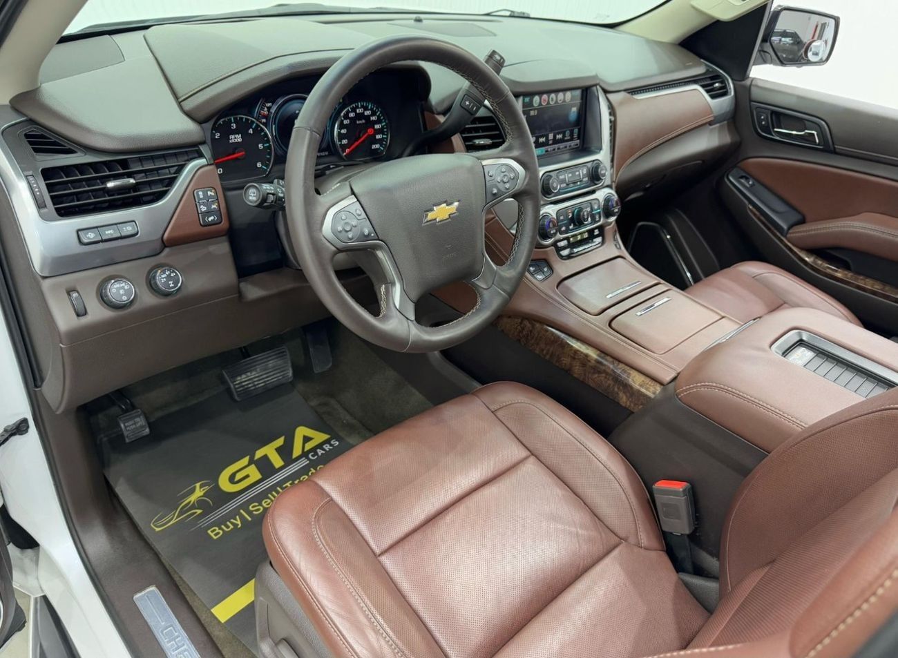 شيفروليه تاهو LTZ 5.3L 4WD (8 Seater) 2017 Chevrolet Tahoe LTZ, Full Chevrolet Service History, 8 Seater, GCC