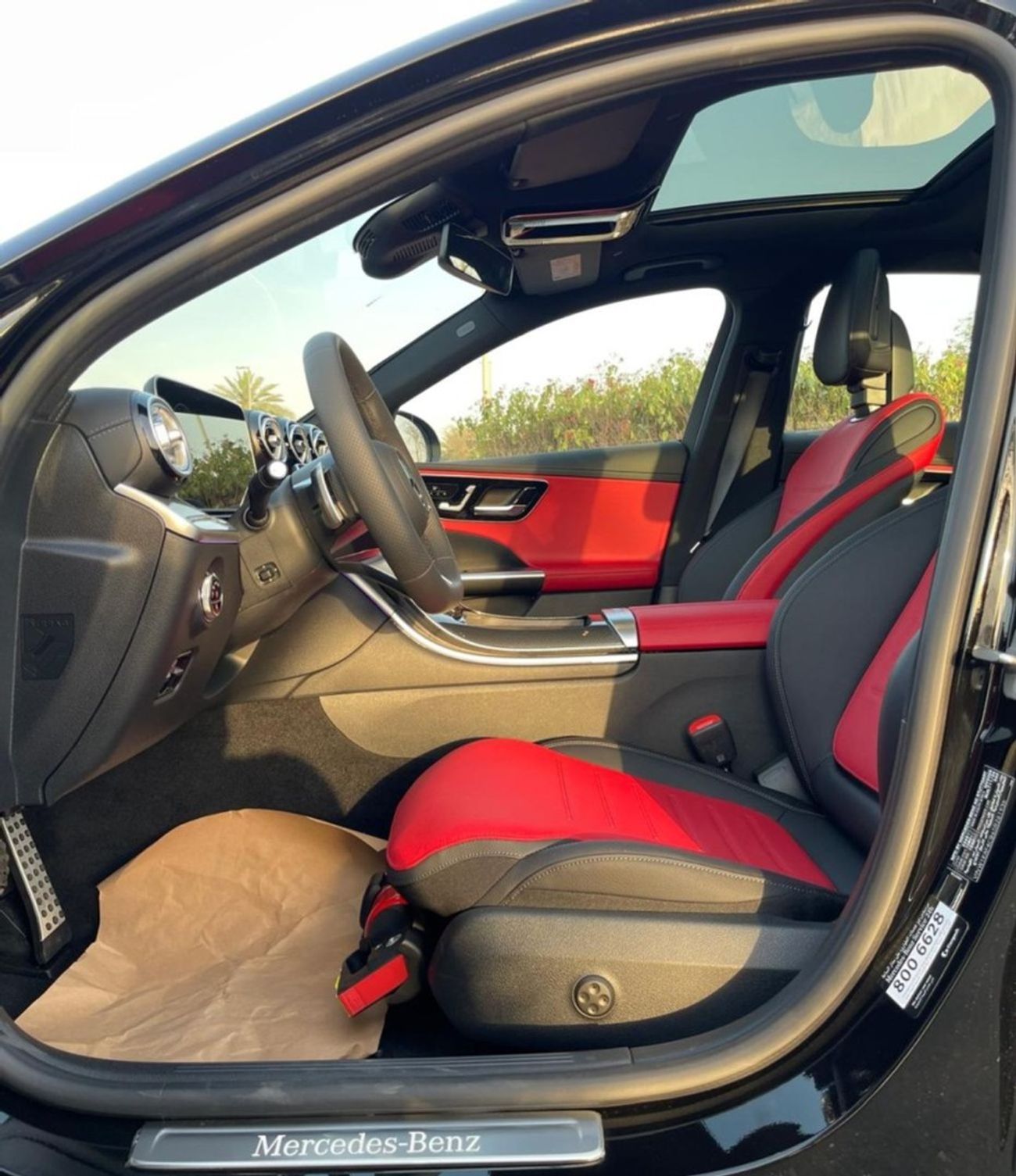 مرسيدس بنز C 200 AMG Premium Plus 5 y warranty 2025 GCC