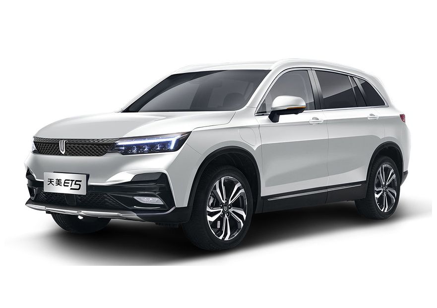 Skywell ET5 cover - Front Left Angled