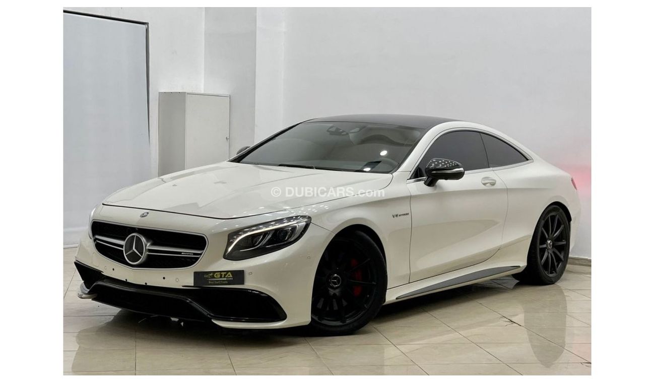 Used Mercedes Benz S 63 AMG Coupe 2015 Mercedes S 63 AMG, Service ...