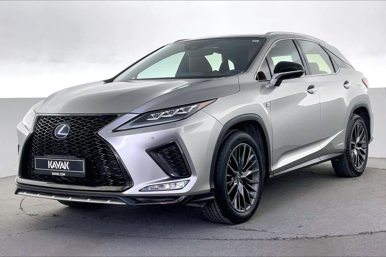 Lexus RX450h F-Sport | Carnival Sale • UP TO AED 20,000 OFF | Guaranteed Warranty | 0 Down Payment