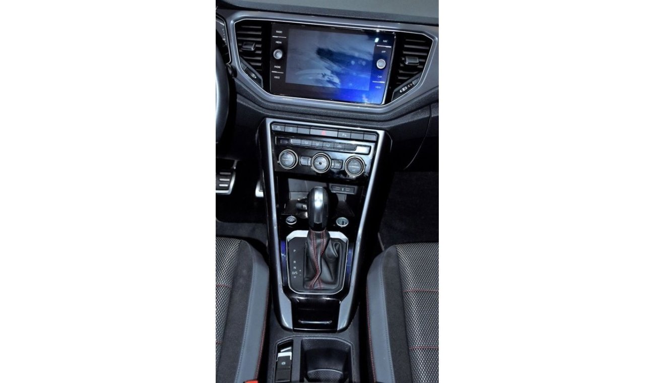 Volkswagen T ROC EXCELLENT DEAL for our Volkswagen T-ROC ( 2021 Model ) in White Color GCC Specs
