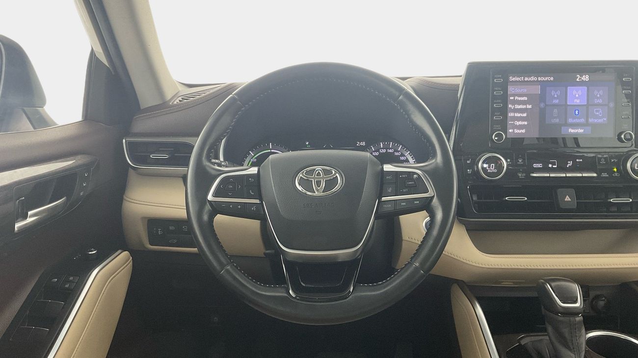 تويوتا هايلاندر VXR | شامل الضمان | 0 ﺪﻔﻋﺓ ﺃﻮﻟﻯ