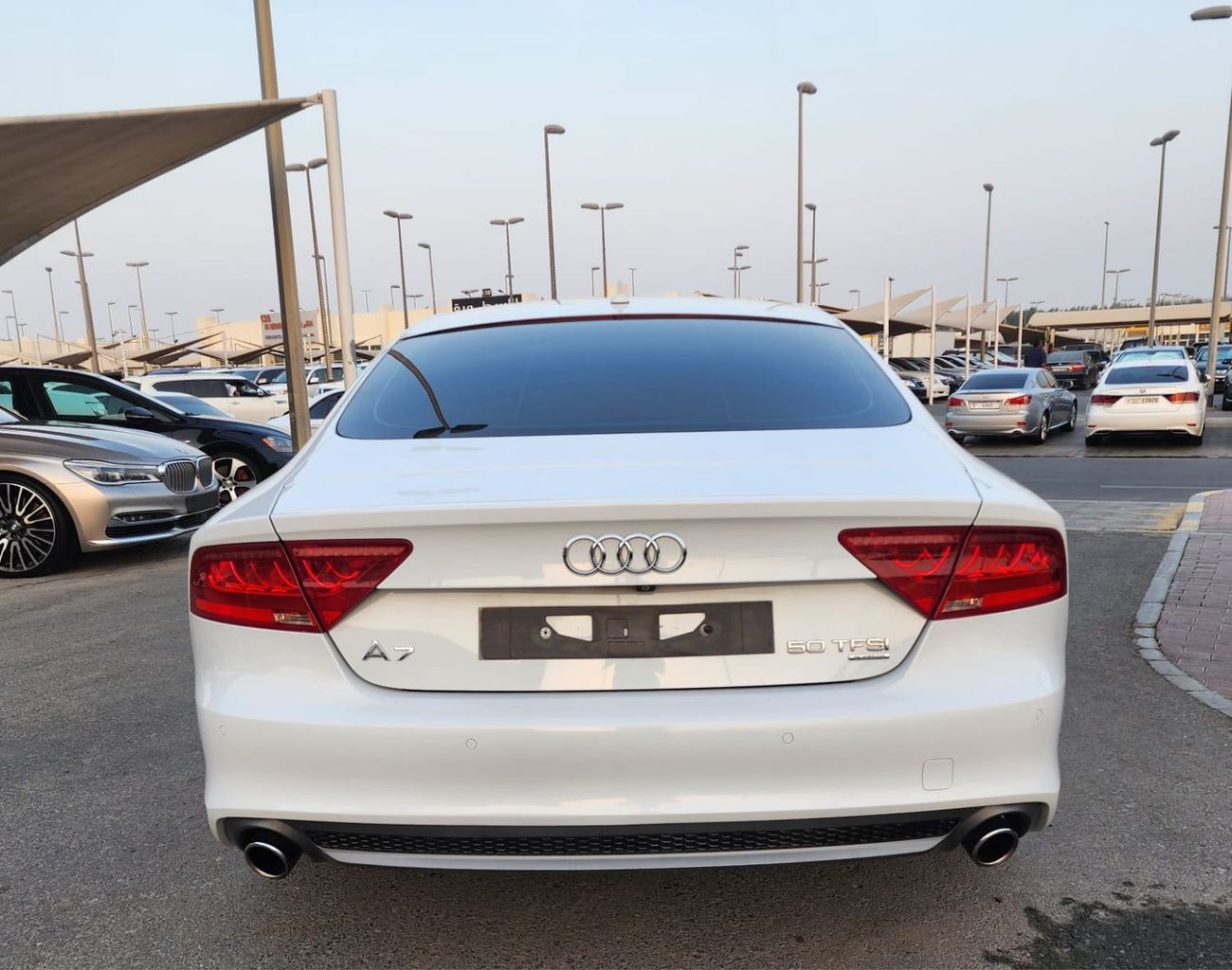 Audi A7 50 TFSI Audi A7 S line Supercharger _GCC_2015_Excellent Condition _Full option