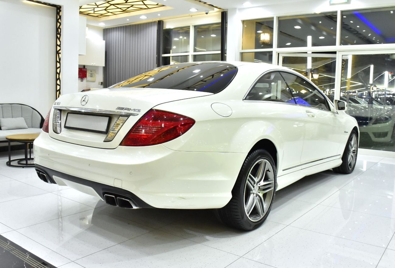 مرسيدس بنز CL 63 AMG EXCELLENT DEAL for our Mercedes Benz CL63 AMG ( 2011 Model ) in White Color GCC Specs