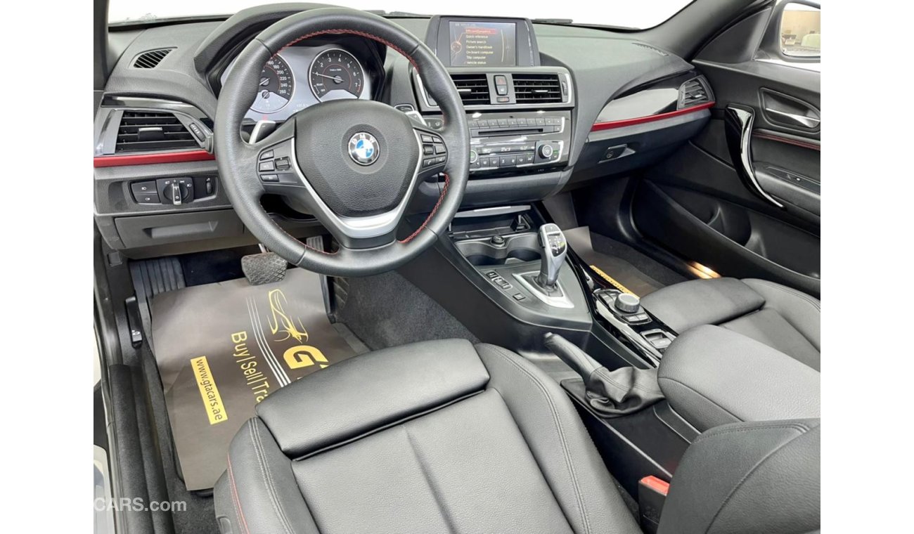 بي أم دبليو 220 2017 BMW 220i Sport Convertible, Full Service History, Warranty, GCC