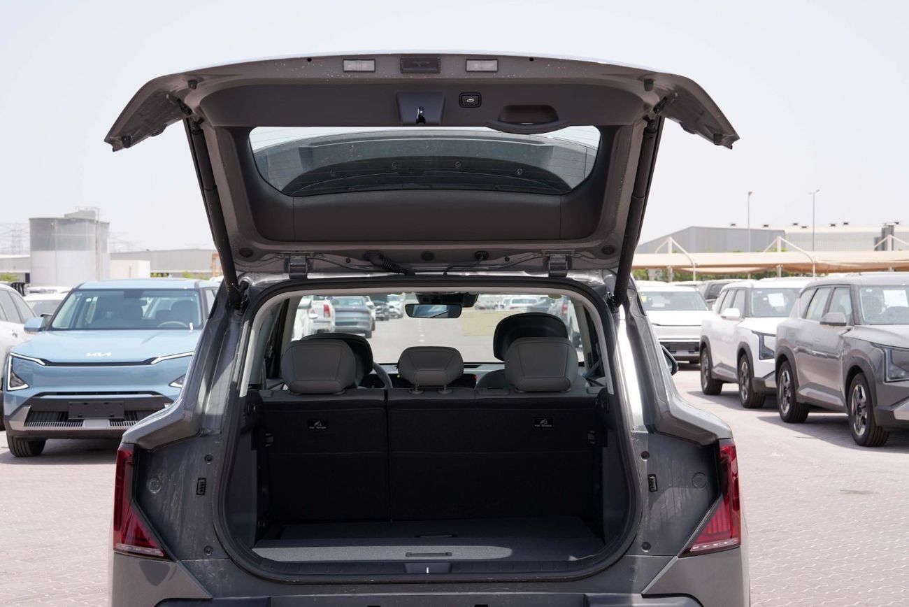 كيا EV5 2024 KIA EV5 LAND 530 - رمادي من الداخل أسود وأزرق | للتصدير فقط