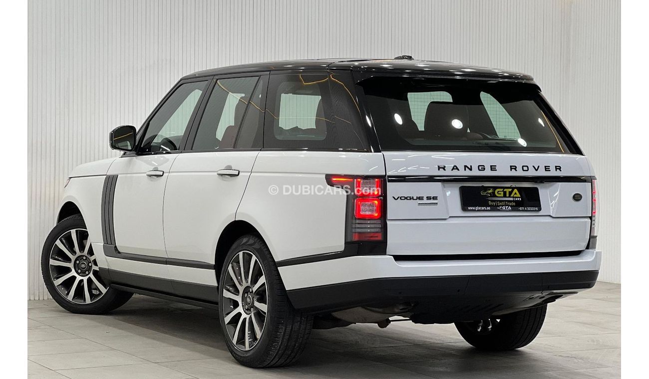 لاند روفر رينج روفر 2016 Range Rover Vogue SE V8 Supercharged, Warranty, Full Service History, Excellent condition, GCC