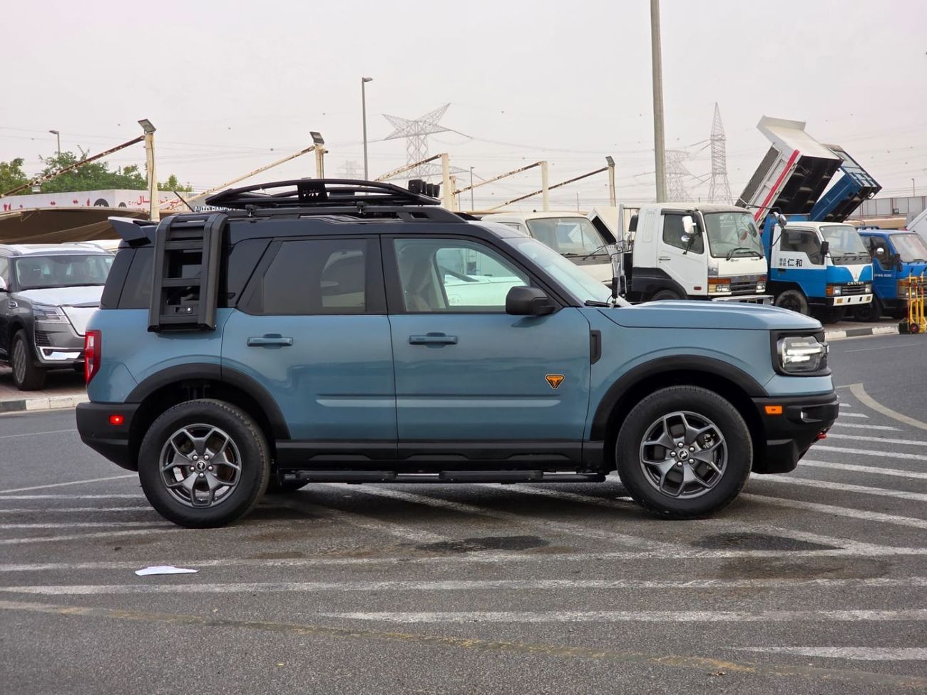 Ford Bronco 2022 Model 2.0L 4x4 , Push button and original leather