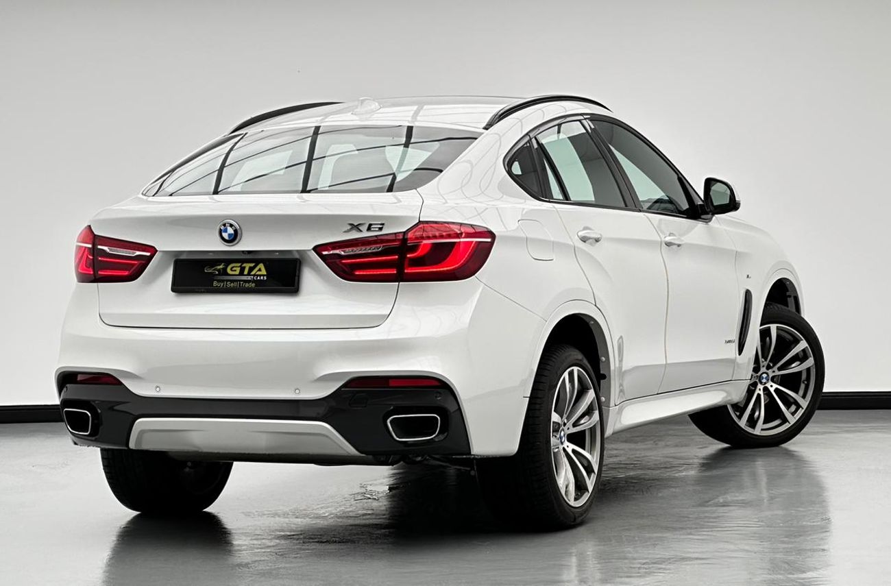 BMW X6 V6 3.0L 2019 BMW X6 xDrive35i M-Sport, One Year Unlimited KM Warranty, BMW Full Service History, GCC