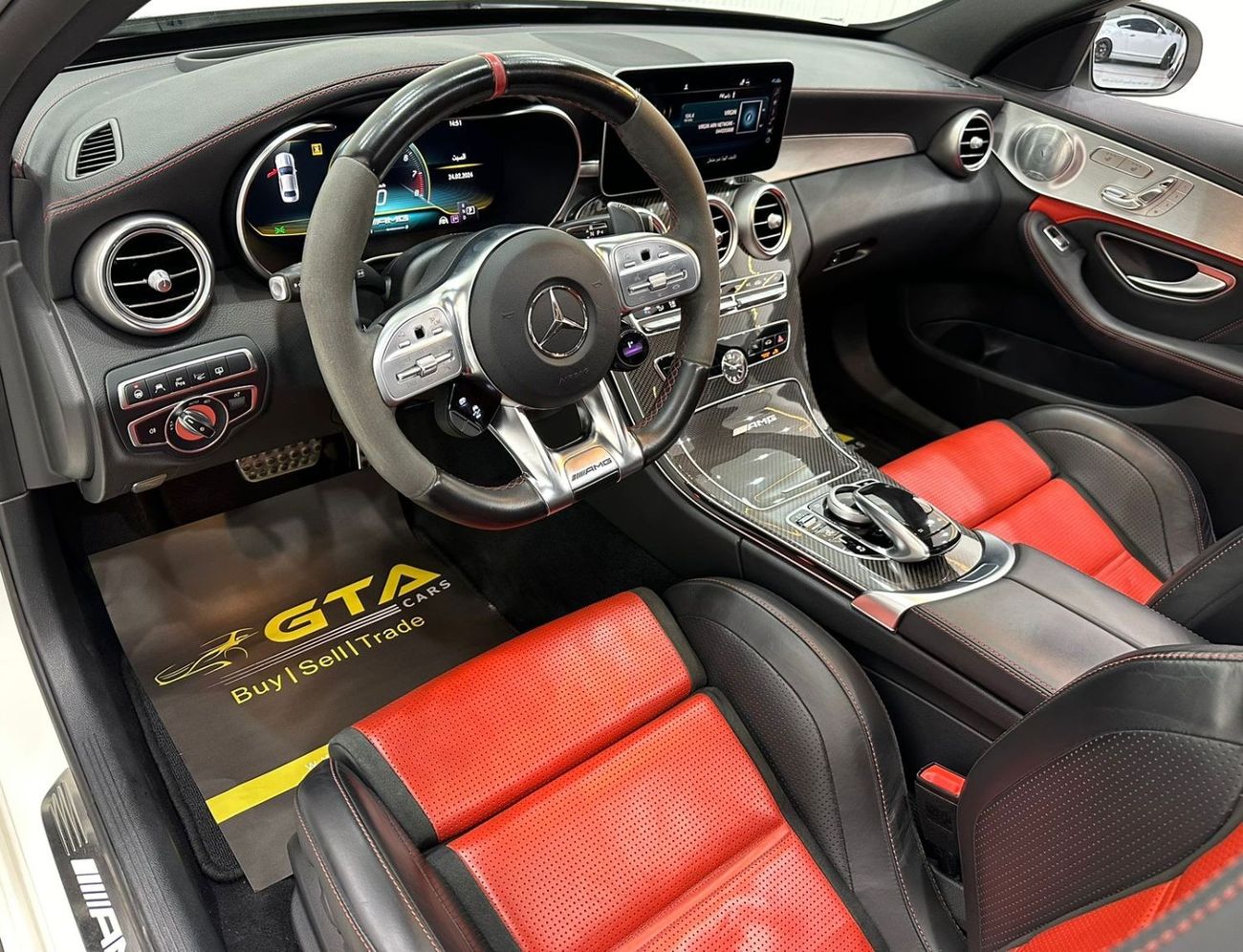 Mercedes-Benz C 63 AMG 2019 Mercedes Benz C63s AMG Night Package, Nov 2024 Mercedes Warranty, Full Options, GCC