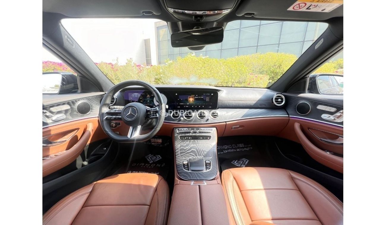 Mercedes-Benz E300 Premium + Mercedes E300 AMG  Panoramic  Head -up Display 2021 GCC  Under Warranty  Full Service Hist