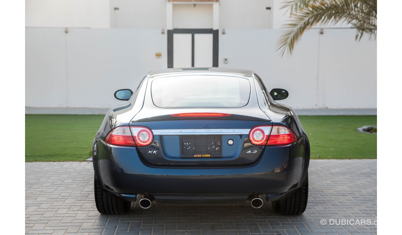 Jaguar XK 4.2L V8 - 2009 - AED 3,363 P.M. AT 0% DOWNPAYMENT THROUGH BANK FINANCE