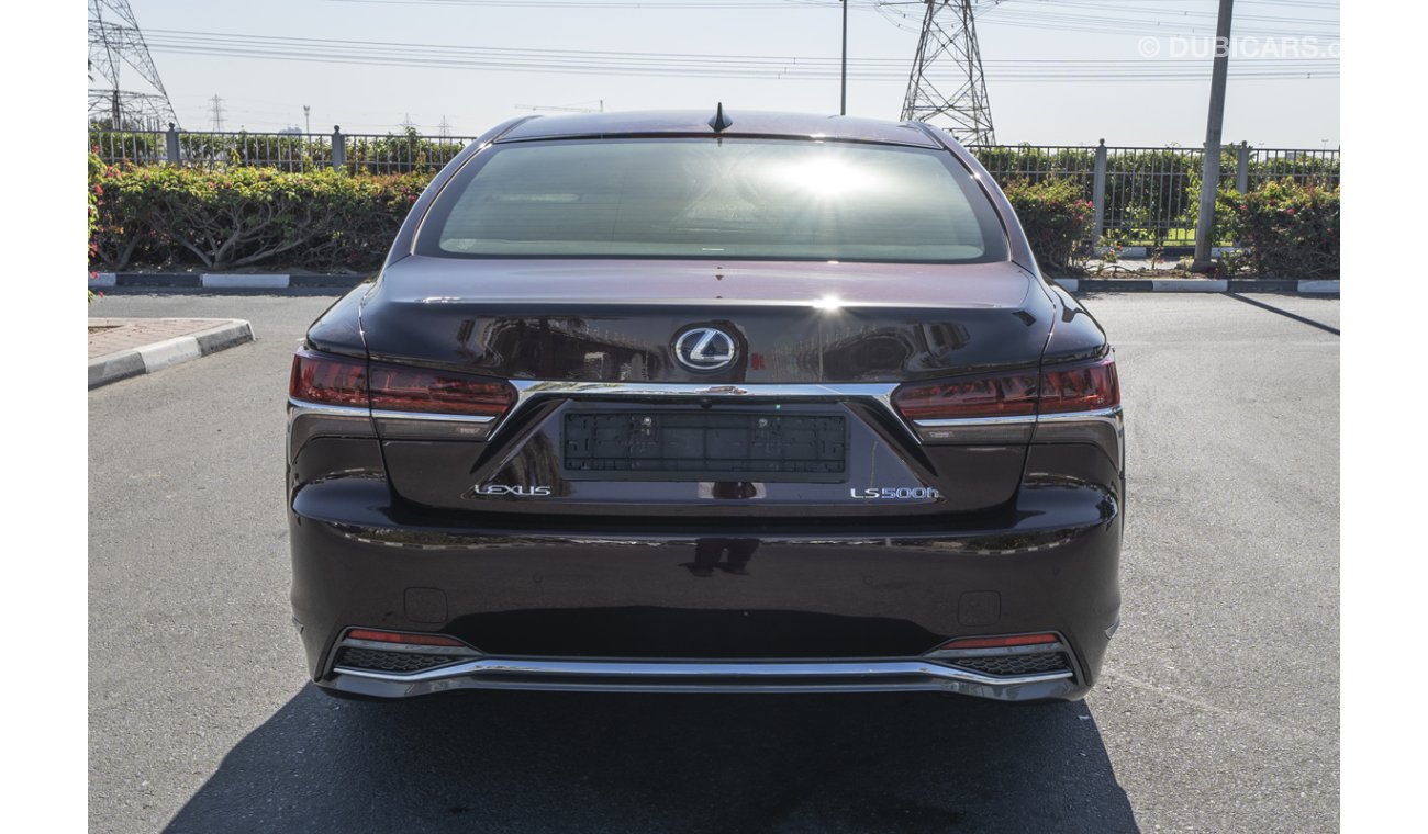 Lexus LS500 h Titanium 2018 under AL Futtaim Warranty GCC SPECS