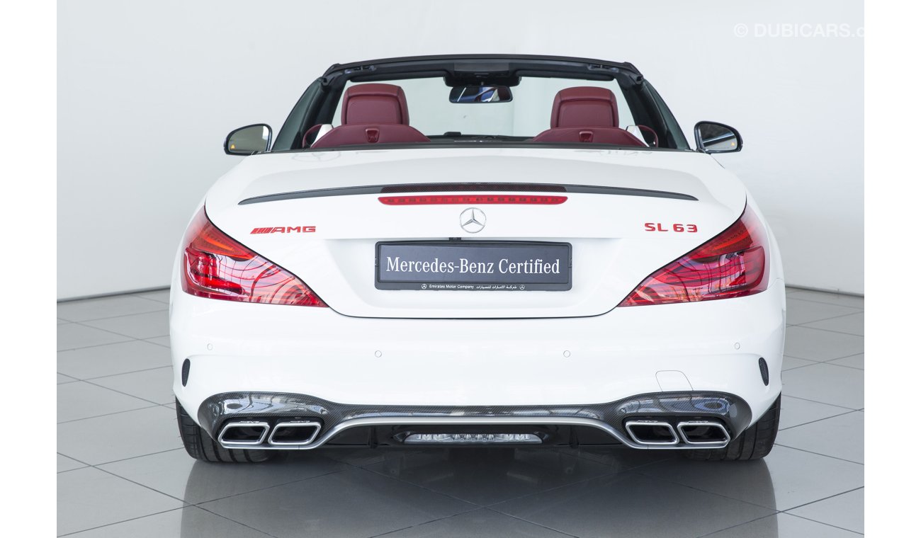 مرسيدس بنز SL 63 AMG *Special online price WAS AED398,000 NOW AED365,000