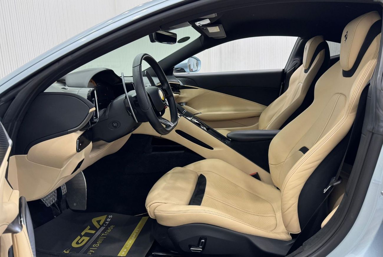 Ferrari Roma *Appointment Only* 2022 Ferrari Roma, May 2027 Ferrari Warranty, May 2029 Ferrari Service Pack, GCC