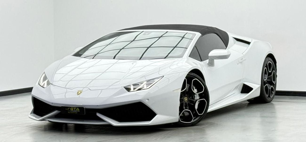 Lamborghini Huracan 2017 Lamborghini Huracan LP610-4 Spyder ,Full Service History ,GCC