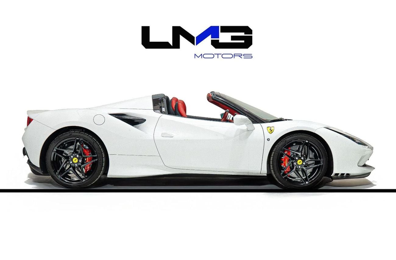 Ferrari F8 Spider STD 2022 FERRARI F8 SPIDER | SUSPENSION LIFTER | SCUDERIA FERRARI SHIELDS | JAPANESE SPECS