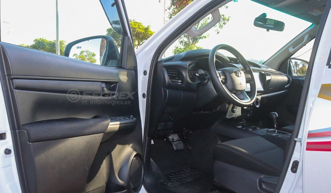 Toyota Hilux DC . 2.7L . Petrol . 4WD . 6-Speed Automatic . 5 Seats . 4 Doors For Export