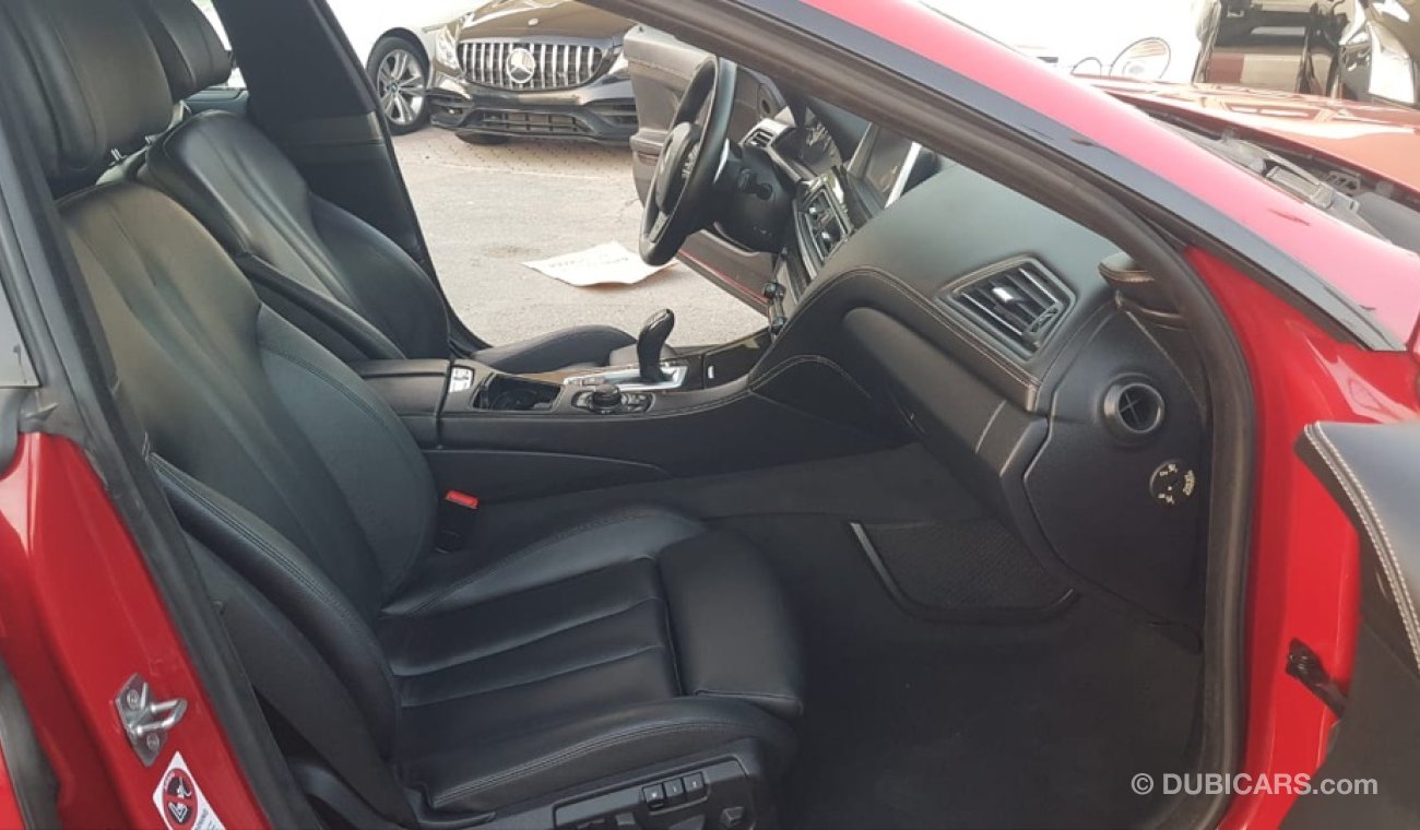 BMW 640i Bmw 640 model 2013GCC car prefect condition full electric control excellent sound system navigation