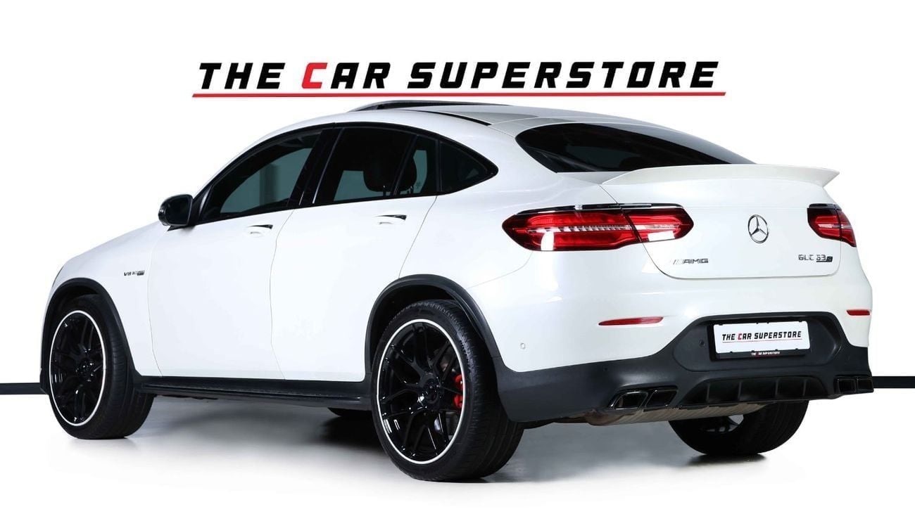 مرسيدس بنز GLC 63 S AMG 2019-MERCEDES BENZ GLC 63 S AMG 4Matic+-WARRANTY AND SERVICE CONTRACT TILL 12/2026-GCC