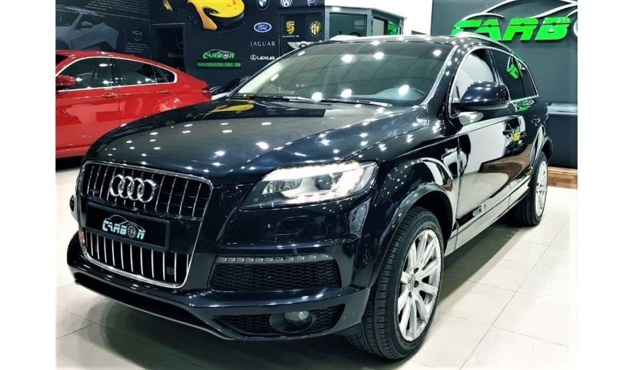 Audi Q7 AUDI Q7 SUPERCHARGED 2013 MODEL GCC CAR IN VERY GOOD CONDITION WITH A LOW KILOMETER ONLY 130K KM