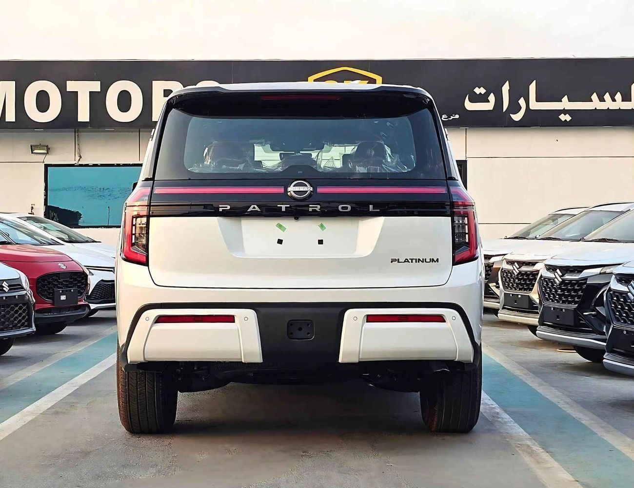 نيسان باترول SE PLATINUM | DUAL TONE | 3.8L V6 | 360* CAMERA WITH PANORAMIC | FULL OPTION | CODE # SE PLATINUM