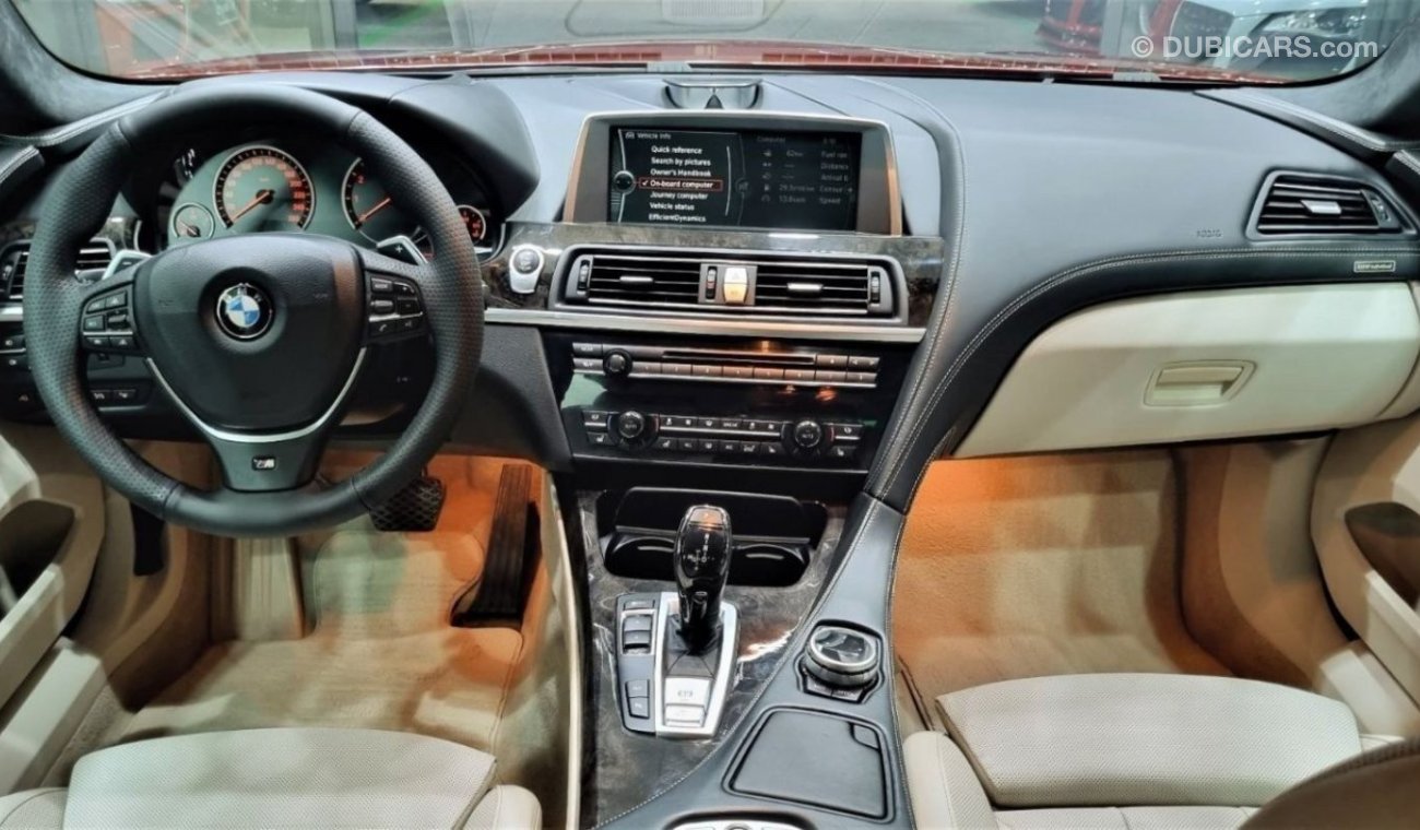 بي أم دبليو 650i BMW 650I INDIVIDUAL 2013 IN BEAUTIFUL CONDITION FO 69K AED