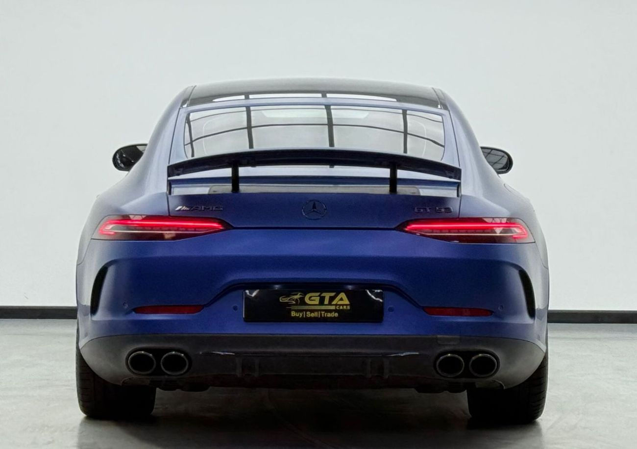 مرسيدس بنز ايه ام جي جي تي 53 4 Matic+ (4 Door) 2023 Mercedes‑AMG GT 53 4matic plus